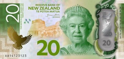 New Zealand 20 Dollar Note (NZD/USD)