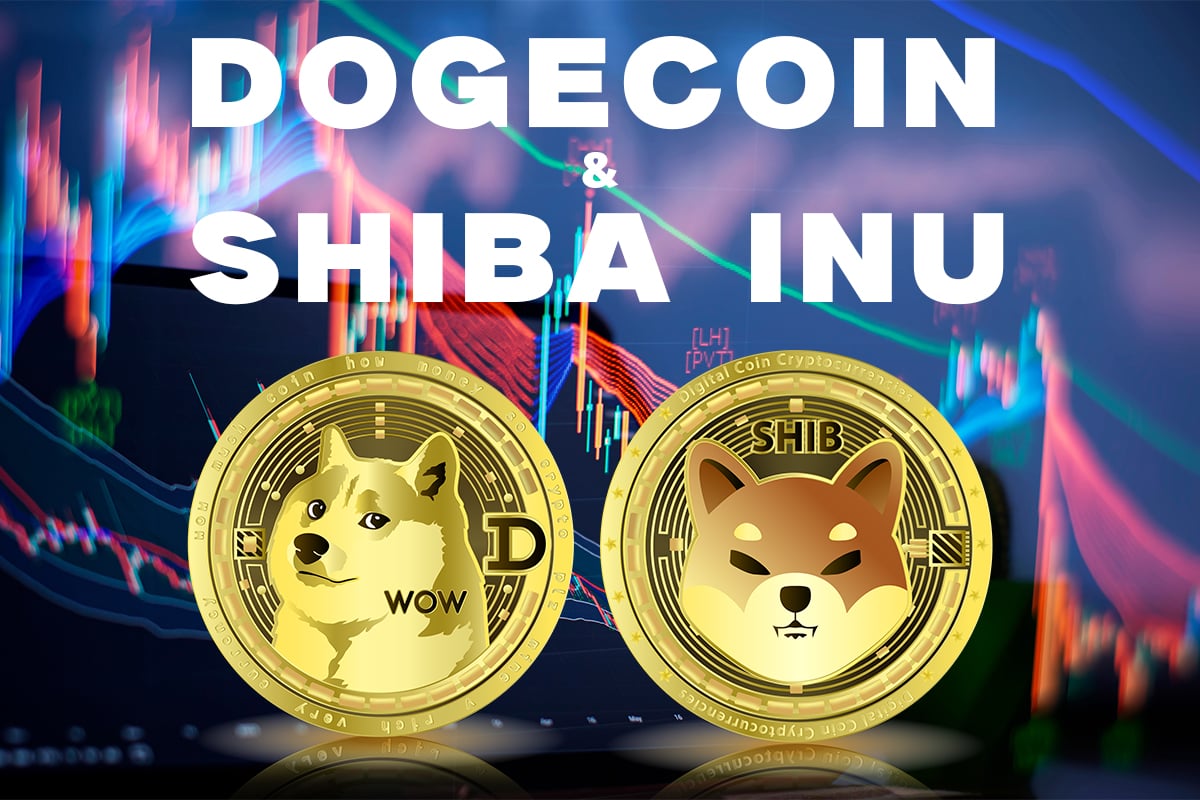 Dogecoin и Shiba Inu отступают под давлением